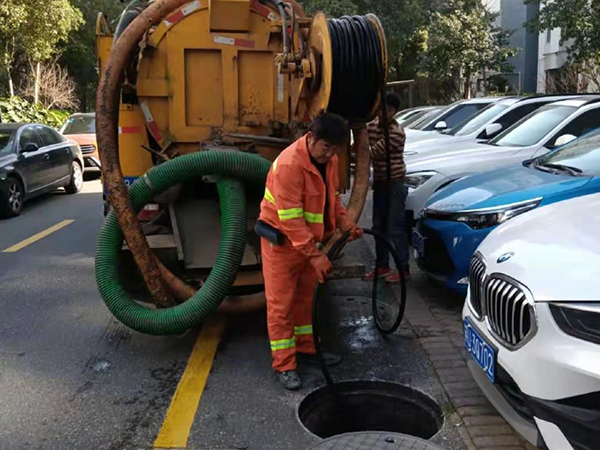 庐山排污管道清淤